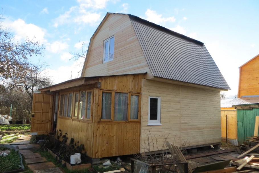 Крыша пристройки