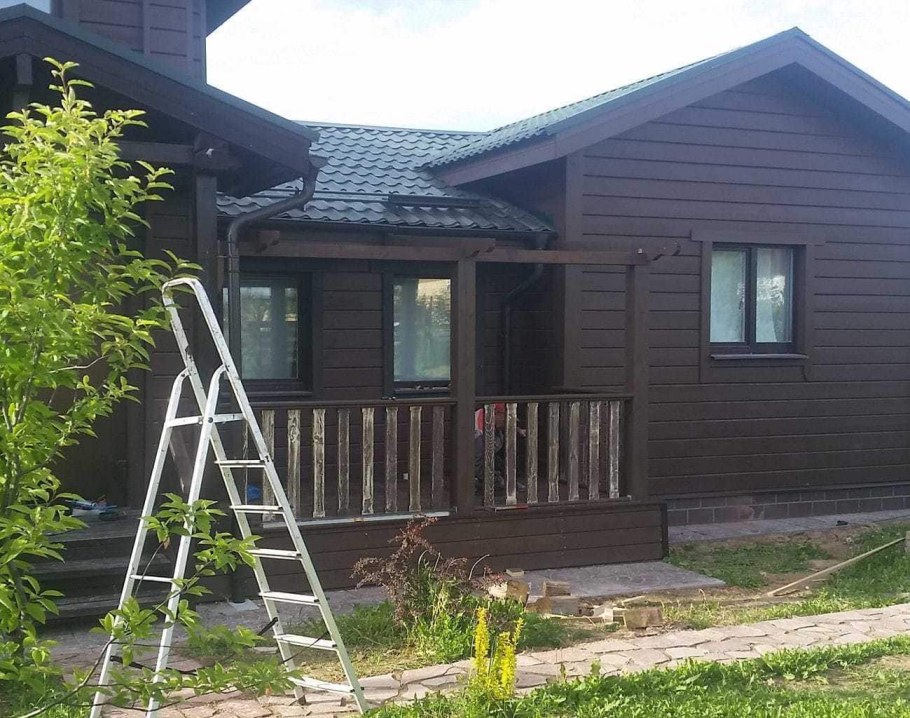 Стильная реконструкция дачного дома