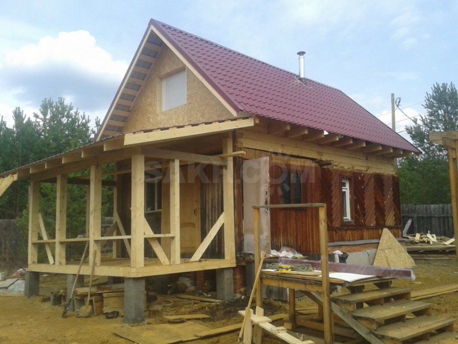 Реконструкция дачного дома