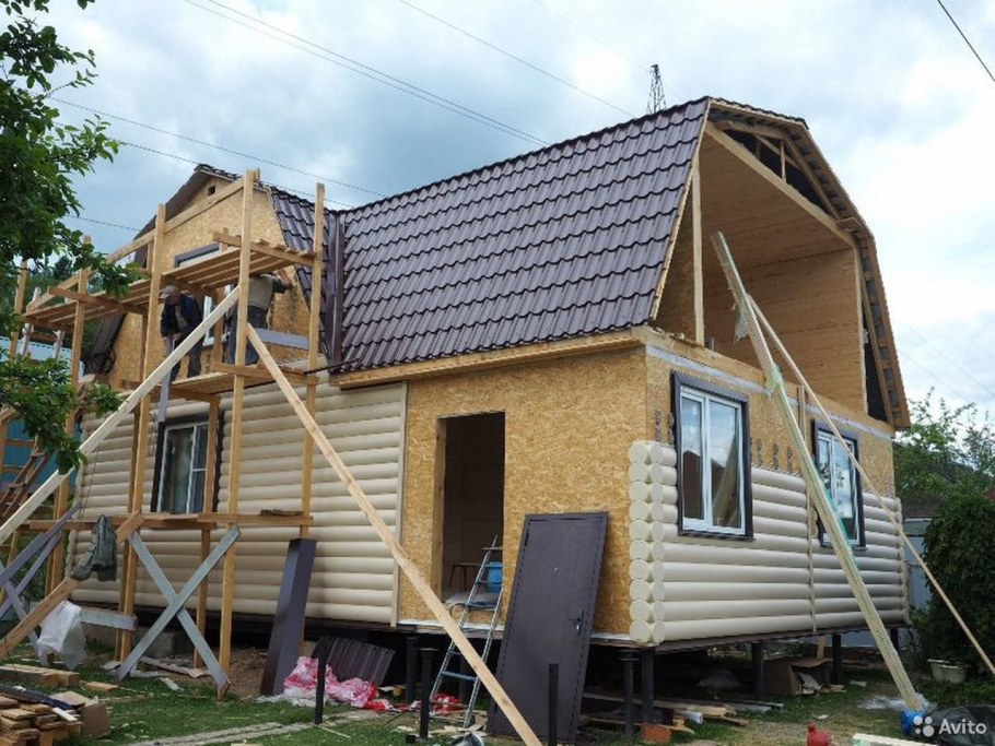 Перестройка дачного домика