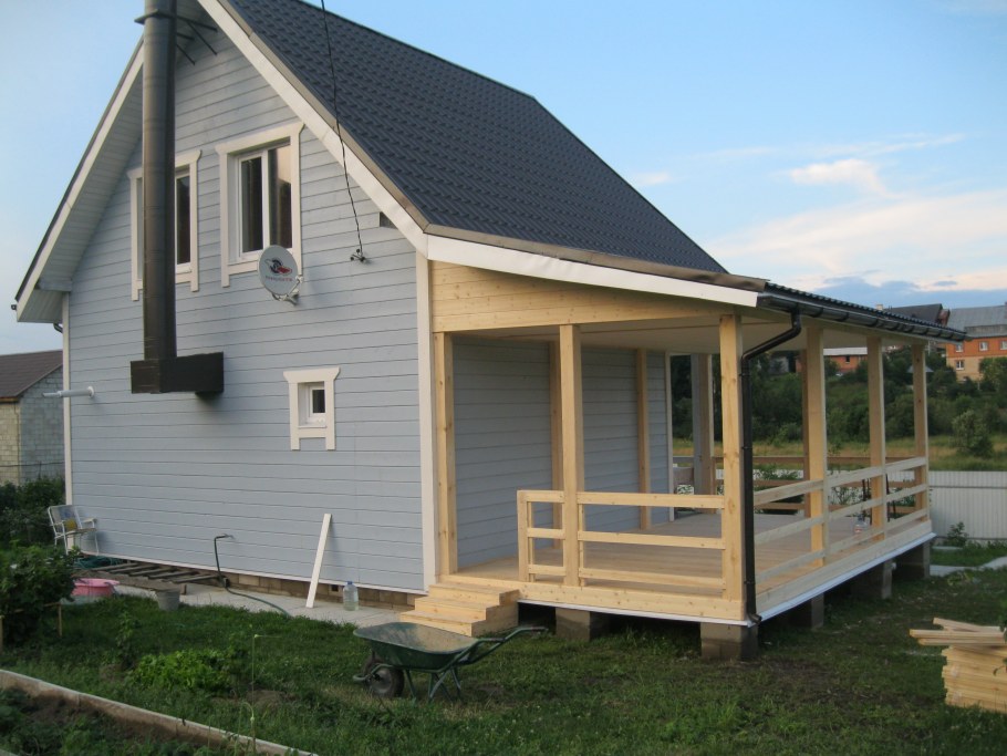Детинец пристройка веранды