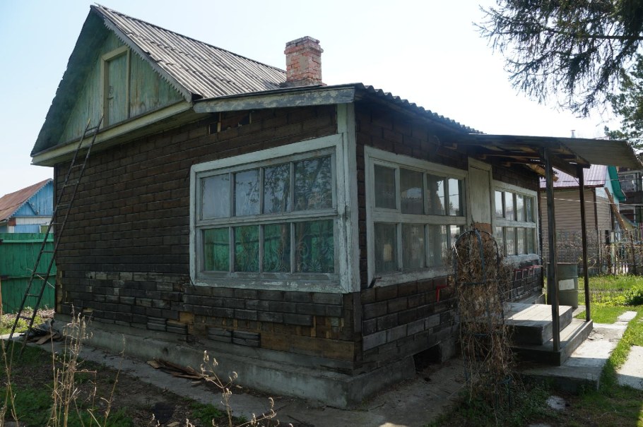 Переделка из старых домов из бруса