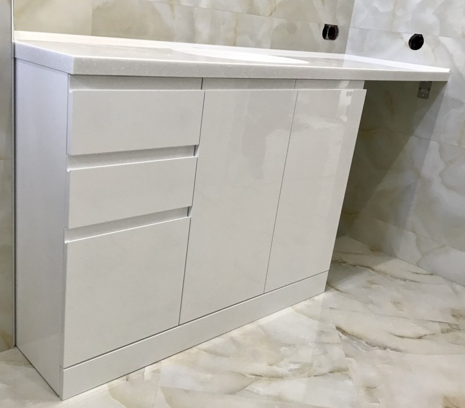 Тумба 80 ЛДСП белый мрамор