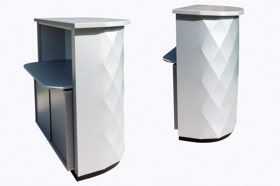 Wmn450 торцевая ручка-профиль 100 мм полированный хром