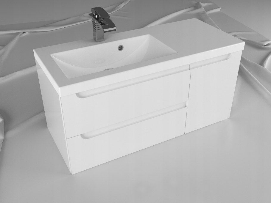 Тумба форма 115 Аквелла