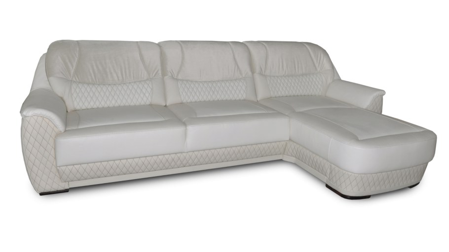 Кожаный угловой диван Калинка 68