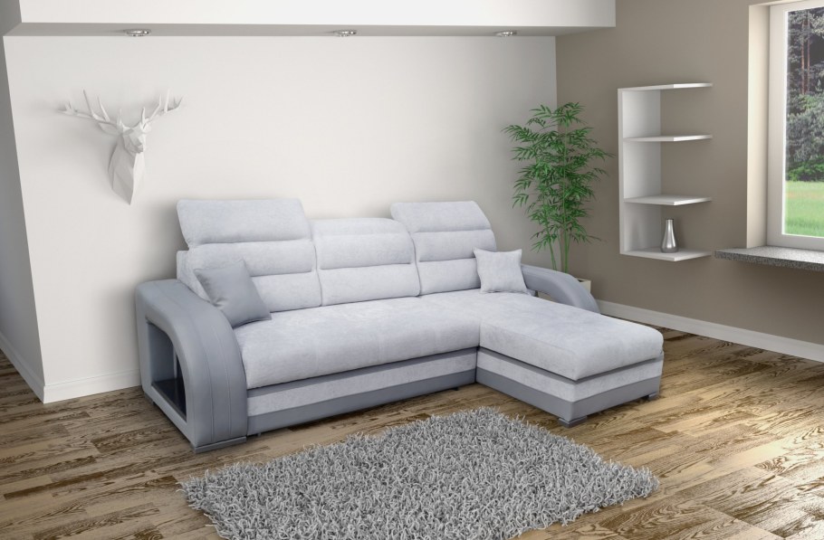 Диван с регулируемой спинкой