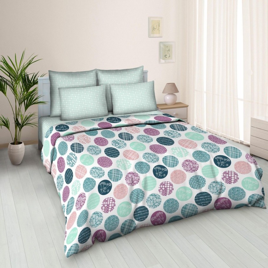 Переплетение ткани бязь