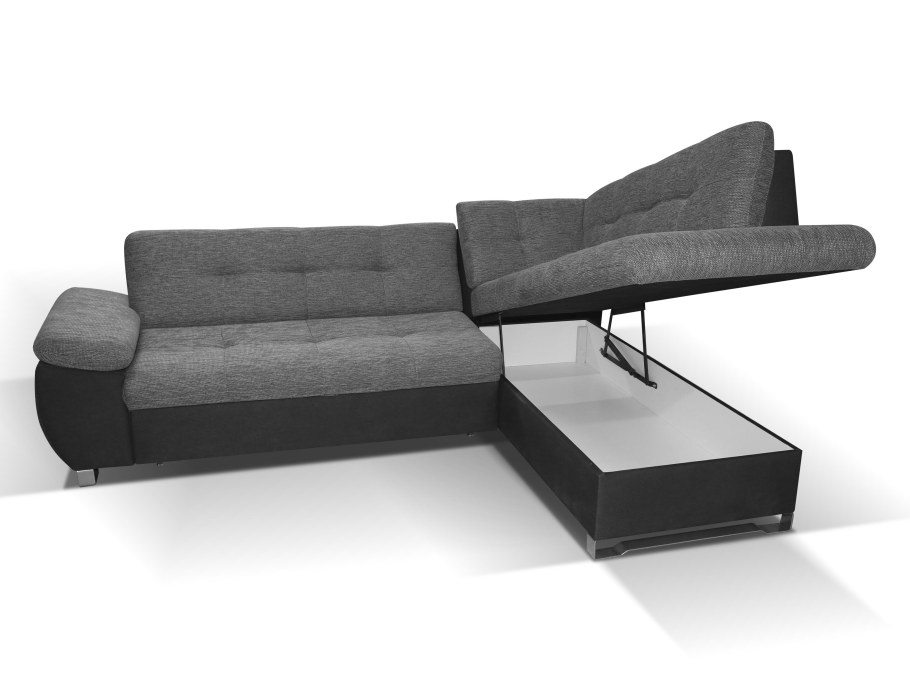 Угловой диван с регулируемыми подголовниками