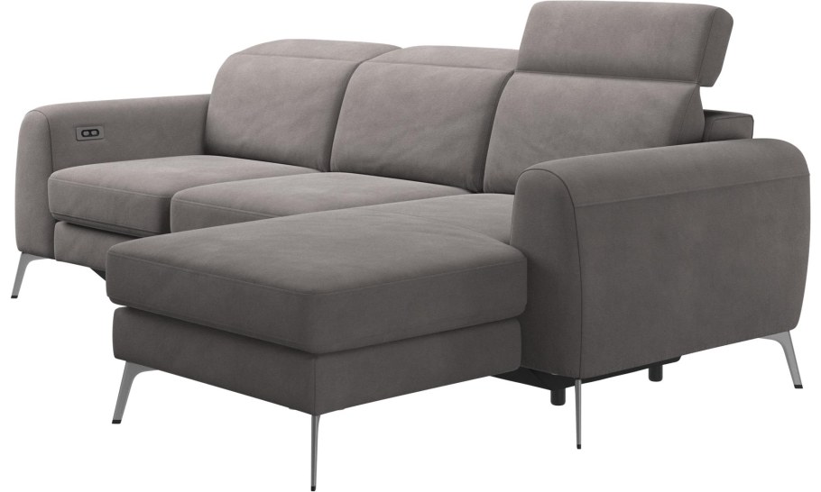 Угловой диван с регулируемыми подголовниками
