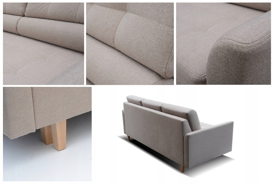 Угловой диван с регулируемыми подголовниками