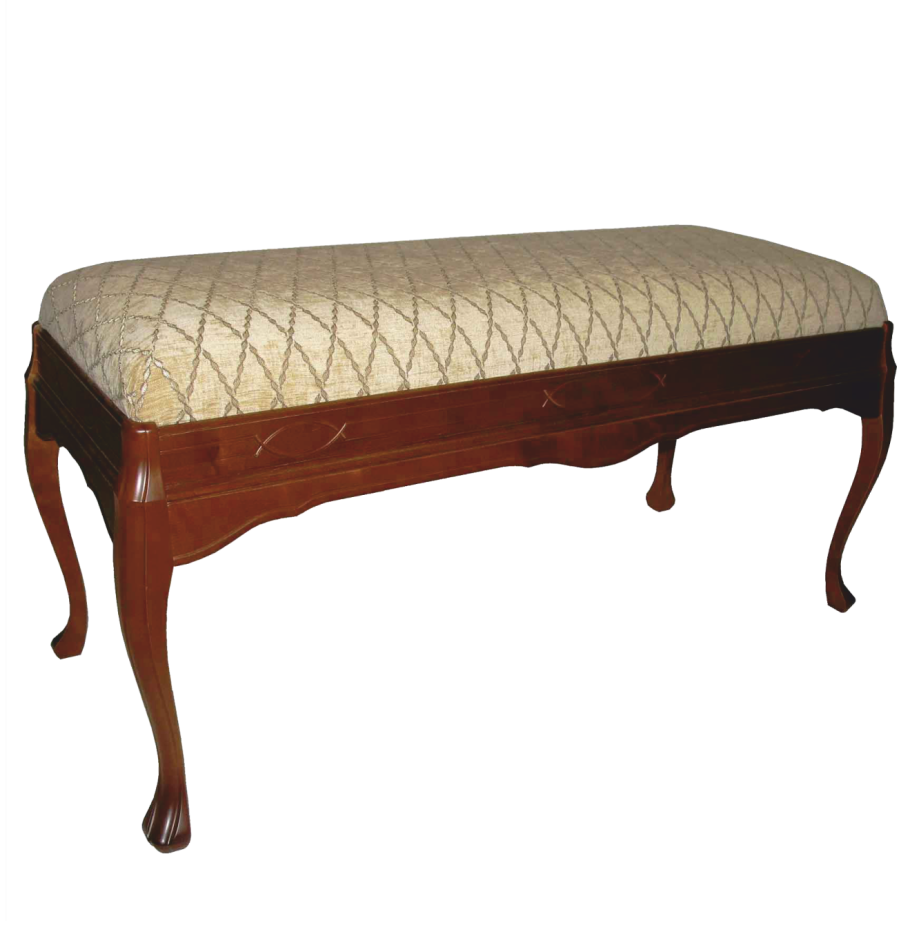 Банкетка Валентино орех бежевый