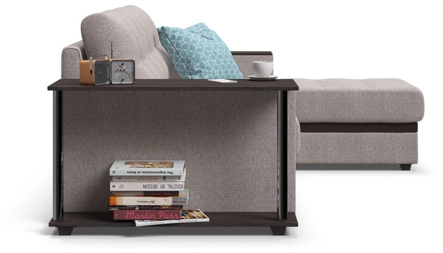 Атланта угловой велюр бежевый