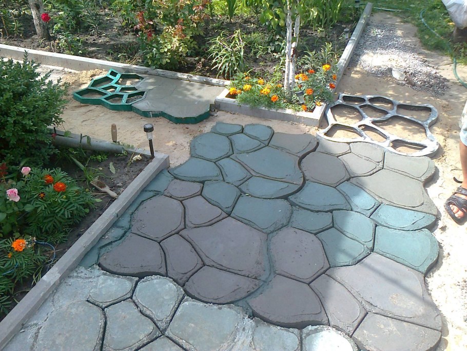 Садовые дорожки своими руками