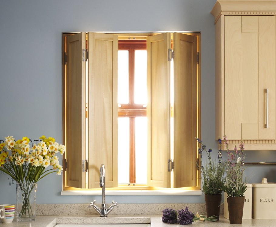 Ставни-шаттерсы в интерьере