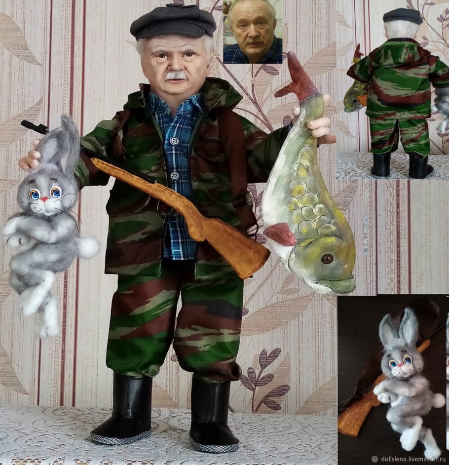 Размеры куклы Паола Рейна 32 см для выкройки