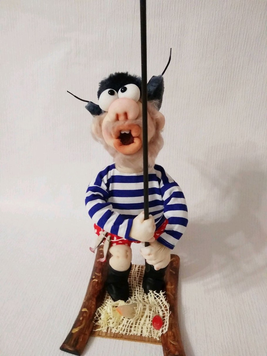 Кукла Рыбак своими руками