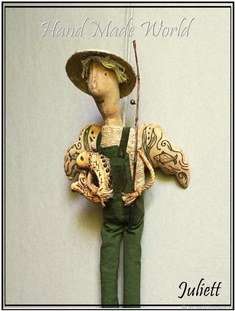 Интерьерные куклы ручной работы