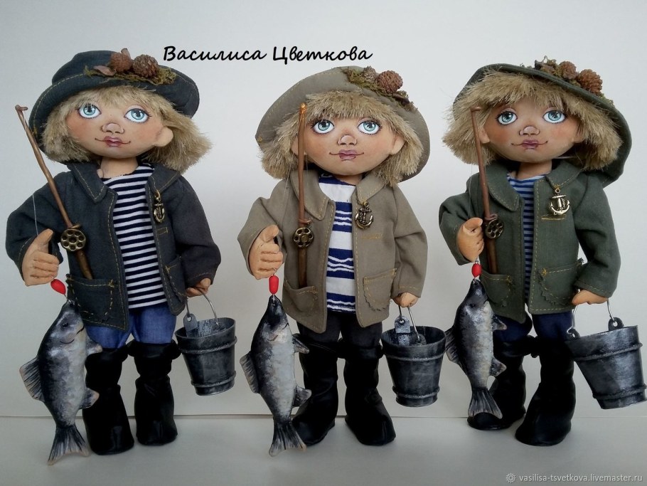 Кукла Рыбак фото