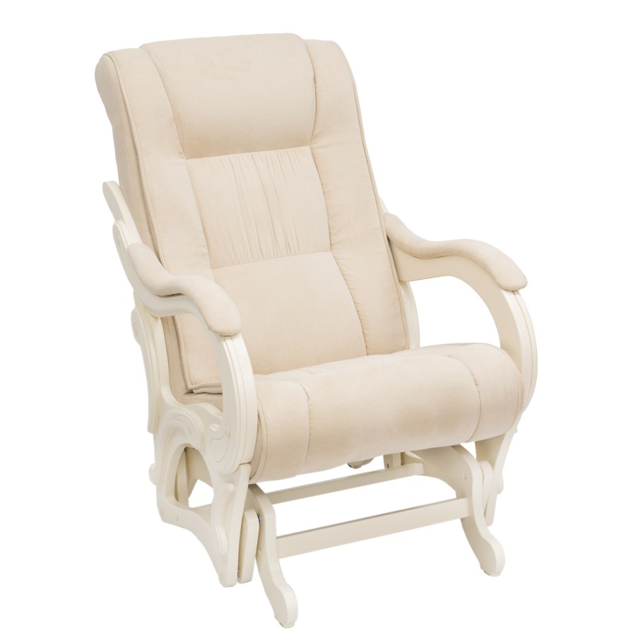 Кресло глайдер 68 с пуфом