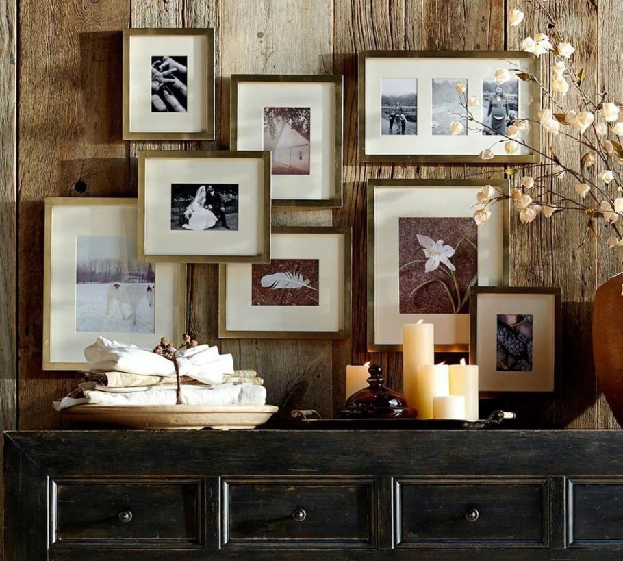 Рамки в декоре интерьера