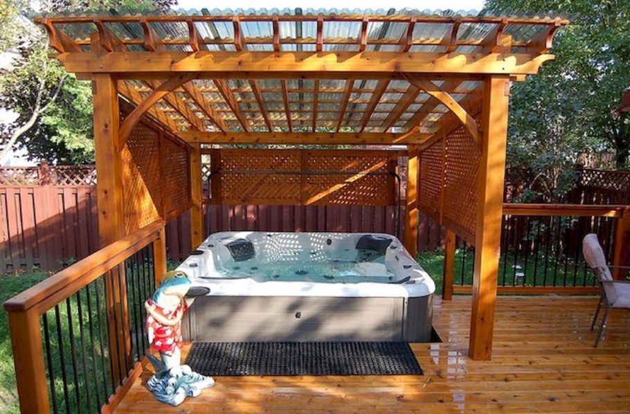 Терраса с бассейном