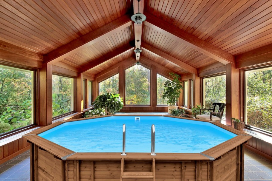 Беседка для бассейна