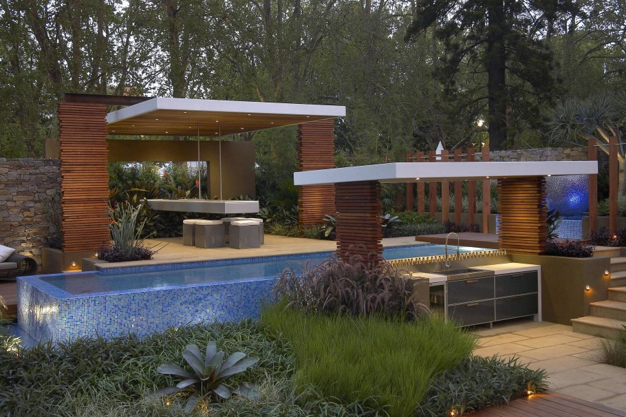 Зона отдыха на даче