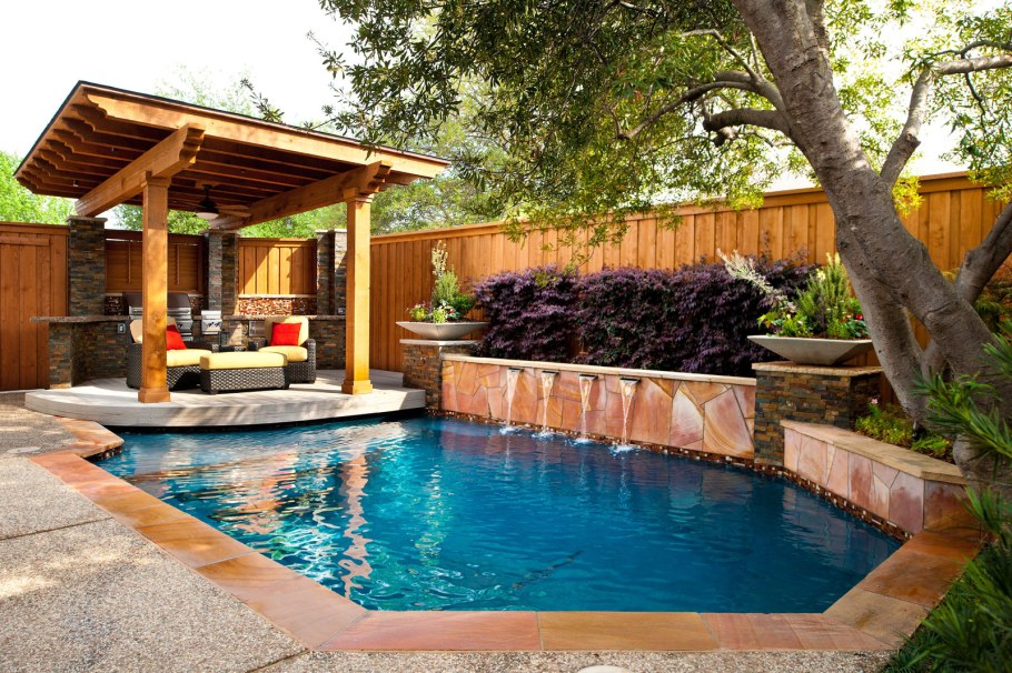 Беседка для бассейна