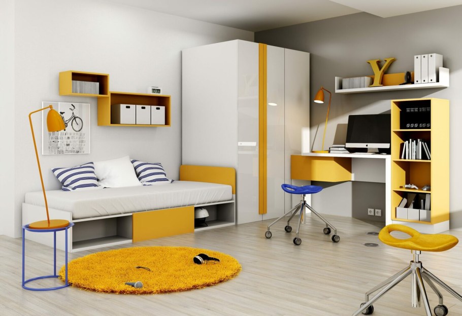 Мебель в комнату для подростка мальчика