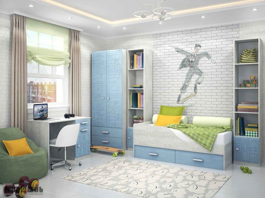 Детские комнаты для мальчиков