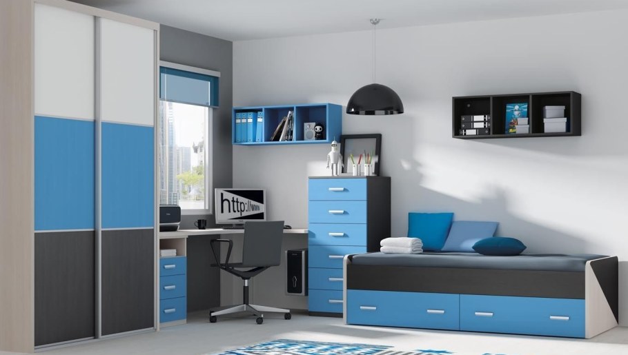 Мебель для подростковой комнаты для мальчика