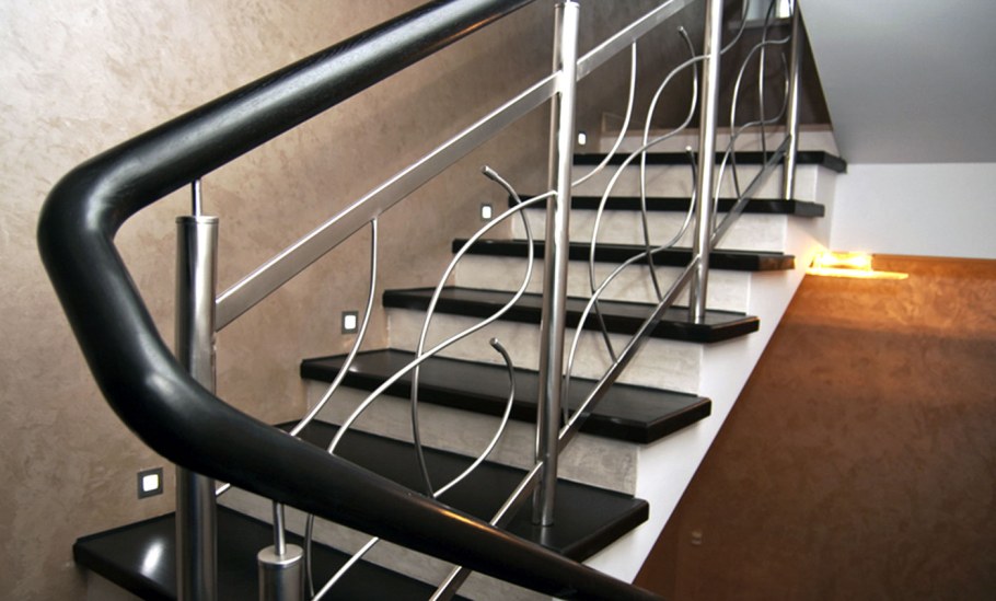 Металл Делюкс перила для лестниц инокс