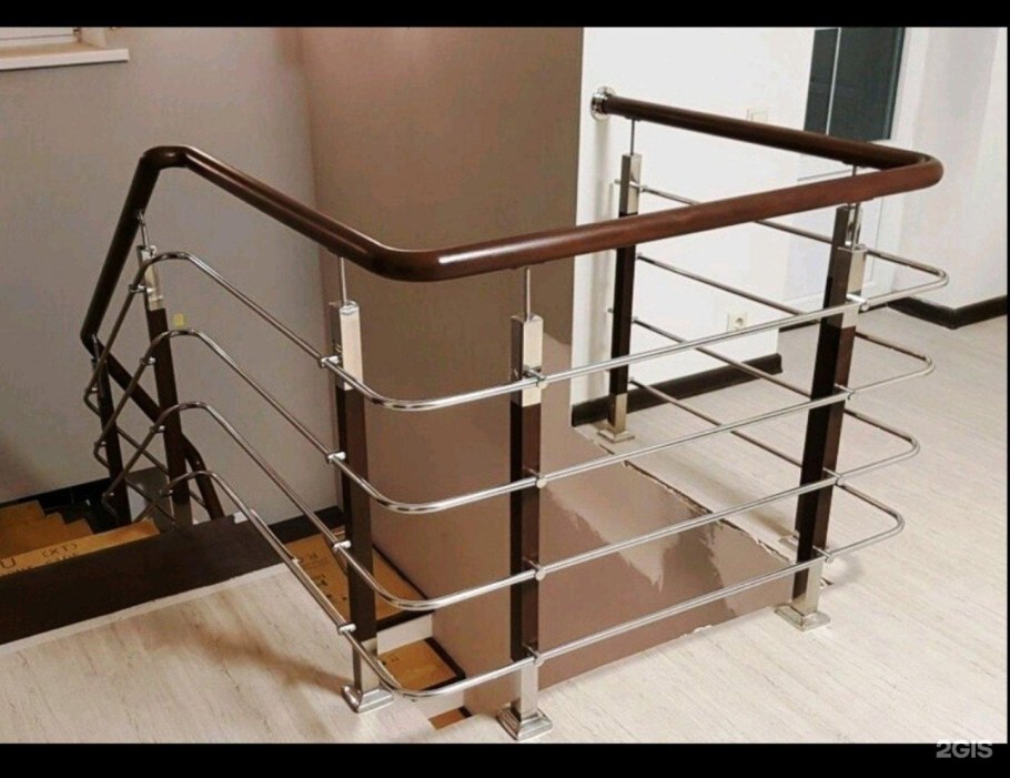 Лестничные ограждения из нержавейки