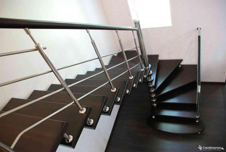 Перила для лестниц из нержавеющей стали