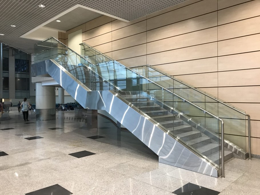 Лестничные ограждения из нержавейки