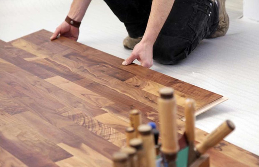 Укладка паркетной доски