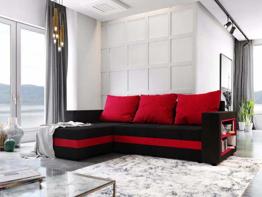 Стильные угловые диваны в гостиную