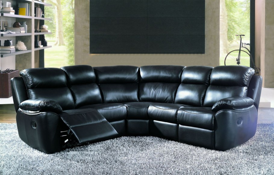 Кожаный угловой диван etap Sofa