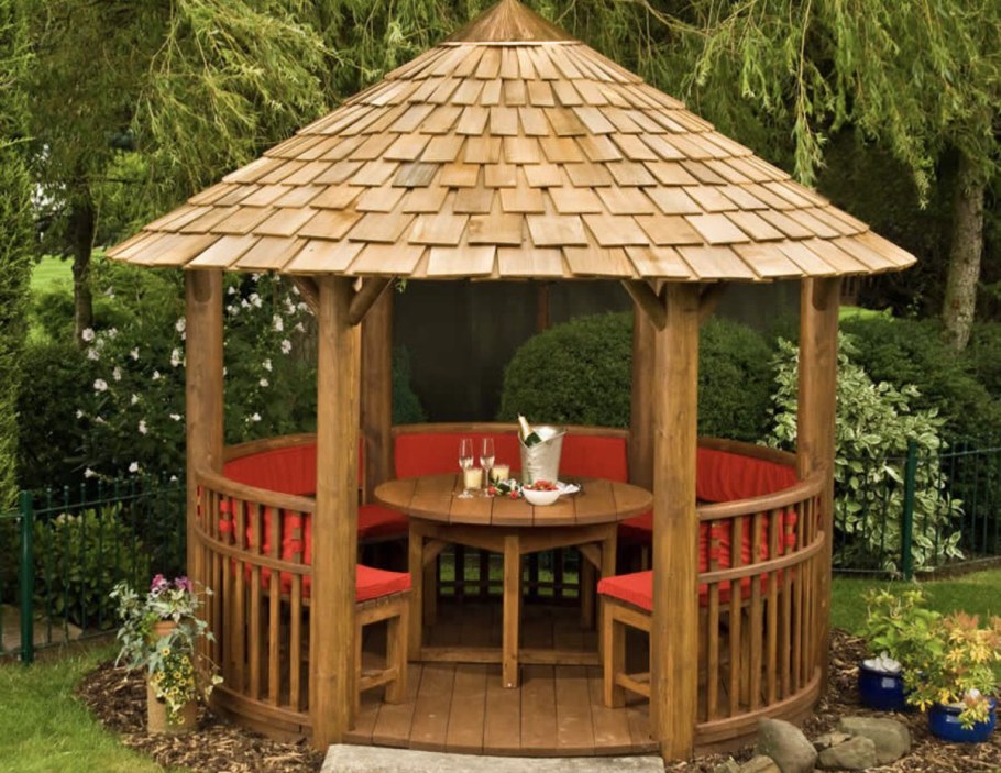 Wooden Gazebo беседки