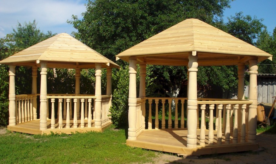 Беседка октагон