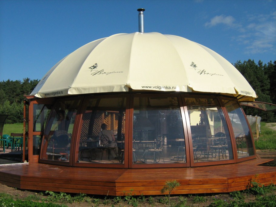 Оригинальные беседки
