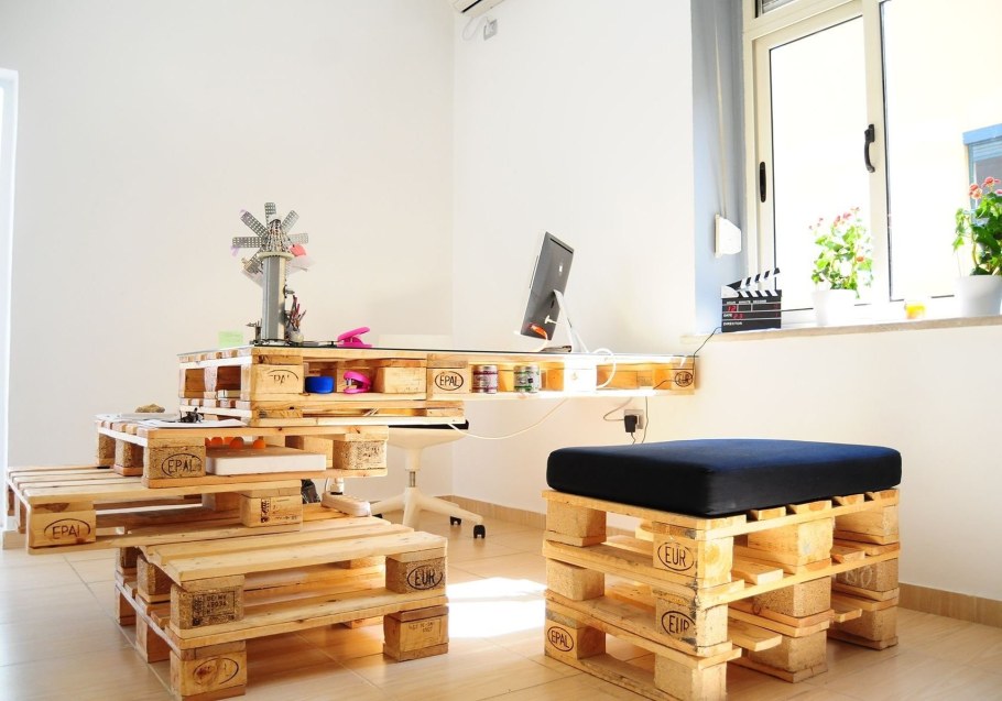 Бизнес мебель из поддонов