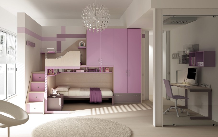 Подростковая комната для девочки