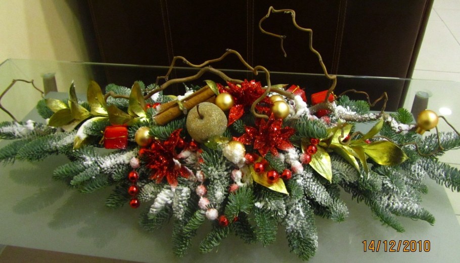 Экибаны на новый год