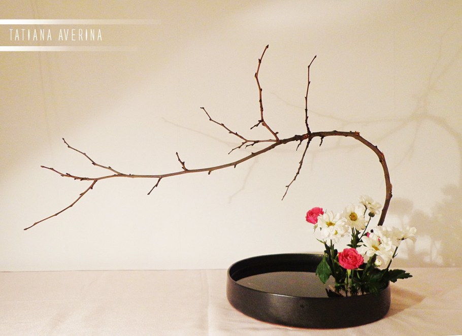 Икебана стиль Морибана