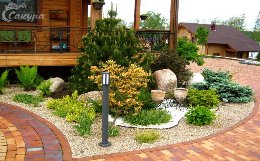 Ландшафт входная группа