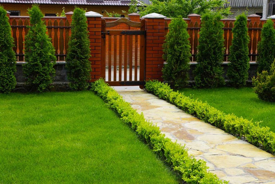 Скандинавский сад Front Yard