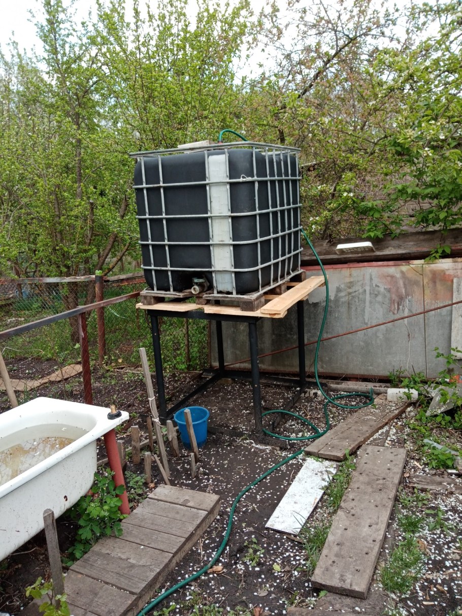 Подставка под еврокуб для душа