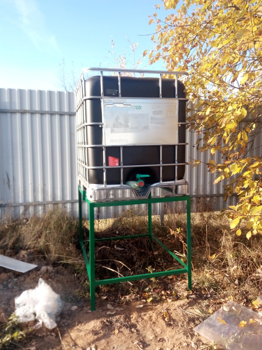 Еврокуб на даче